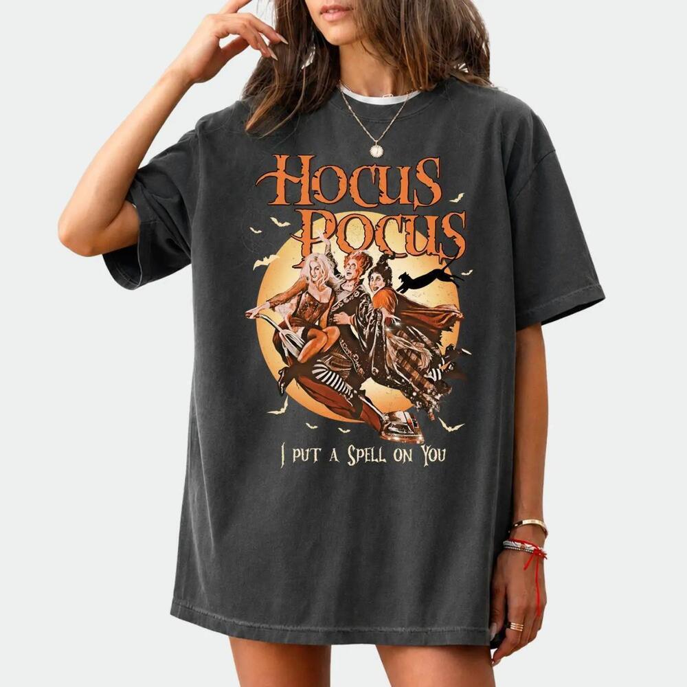 Hocus Pocus Witches Shirt, Retro Halloween , 90S Witches Shirt
